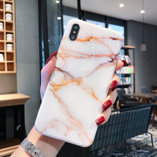Marble Phone Case For ALL Iphone
